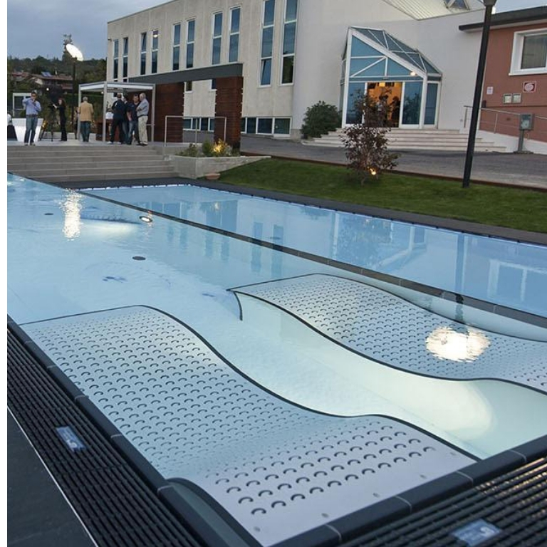 struttura acciaio piscina fuori terra